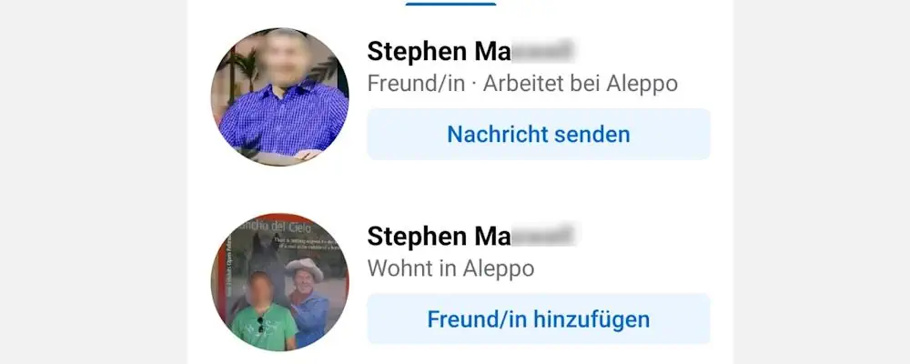 Betrüger arbeiten beim Love Scamming mit Fake-Profilen